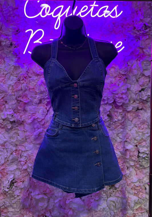 2 Piece Denim Set